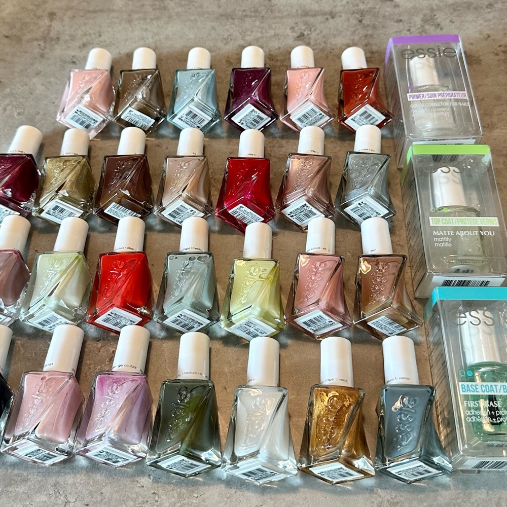 Essie Gel Couture Nail Polish Bundle /Lot - 30 Bottles BRAND NEW!